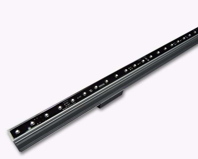 CE ROHS IP67 linear bar one led one pixel dmx rgb led digital tube in full colour